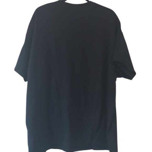 Teacher Off Duty Black Gold Graphic T-Shirt 2XL Gildan 100% Cotton Heavyweight - Picture 6 of 8